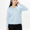 Active Hoodie Con Cierre y Capucha