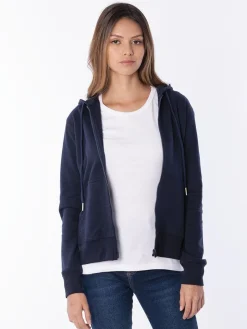 Active Hoodie Con Cierre y Capucha