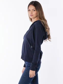 Active Hoodie Con Cierre y Capucha