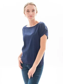 Blusa Manga Drape