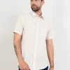 Camisa Regular Fit Manga Corta