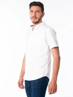 Camisa Regular Fit Manga Corta