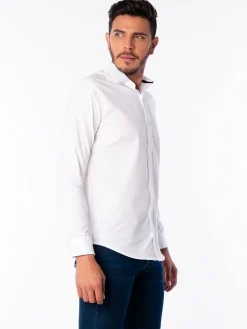 Camisa Regular Fit Manga Larga