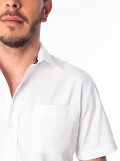 Camisa Regular Fit Manga Corta