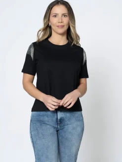 Camiseta Aplique Glitz