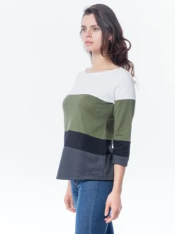 Camiseta Bloques Manga 3/4