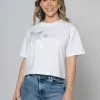 Camiseta Boxy Estampada