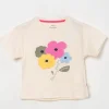 Camiseta Boxy Color Flower Kids