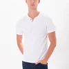 Camiseta Cuello V Botones