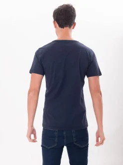 Camiseta Cuello V Botones