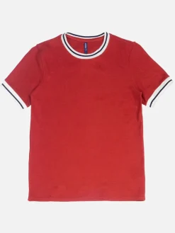 Camiseta en Tejido Waffle
