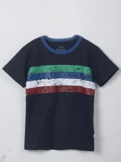 Camiseta Franjas Colores Kids