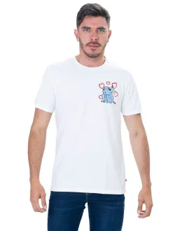 Camiseta Manga Corta Stitch Love Disney