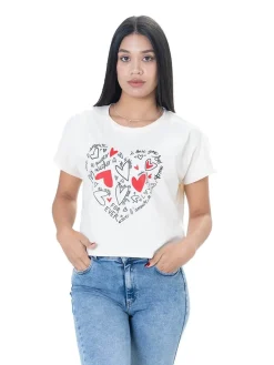 Camiseta Manga Incluida Estampada