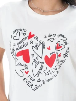 Camiseta Manga Incluida Estampada