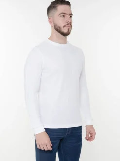 Camiseta Manga Larga Waffle