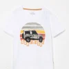 Camiseta Oversized Estampado 2 Kids