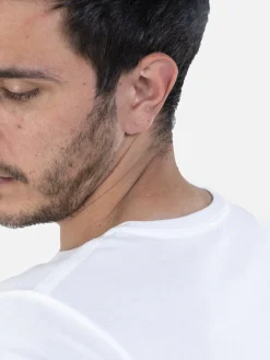 Camiseta Rib Slim Cuello V