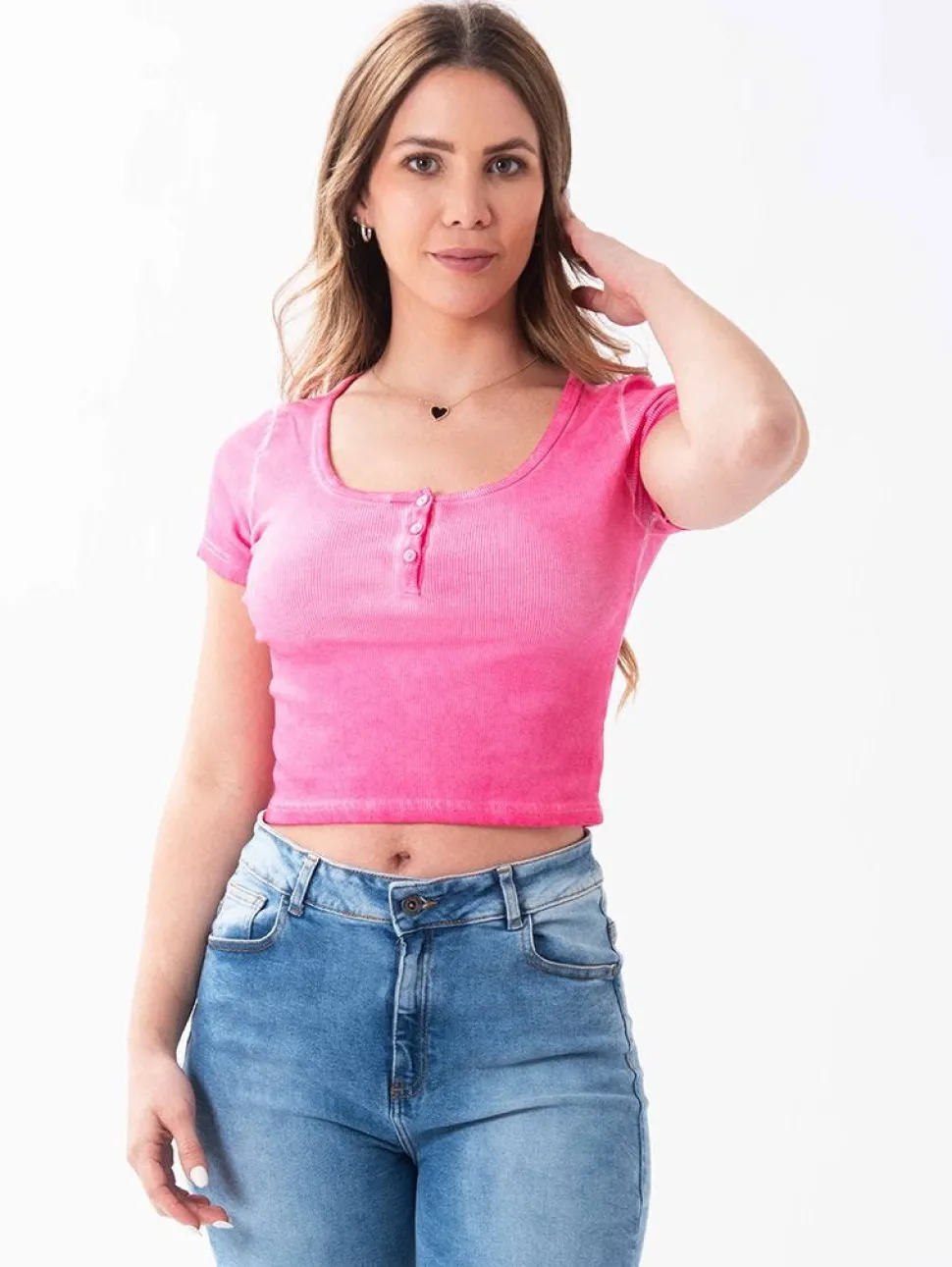 Camiseta Rina Garment Dyed