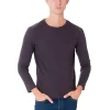 Camiseta Slim Manga Larga Cuello Redondo