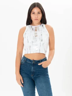 Crop Top Vivos Estampado