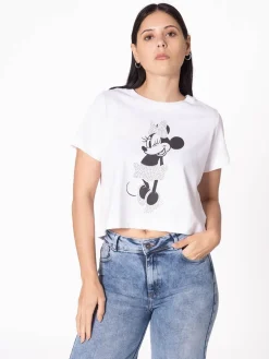 Manga Corta Disney Aplique