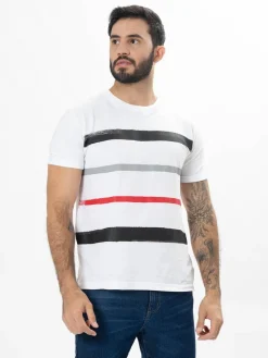 Manga Corta Regular Print