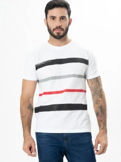Manga Corta Regular Print