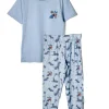 Pijama Jersey Manga Corta Kids (2 Piezas)