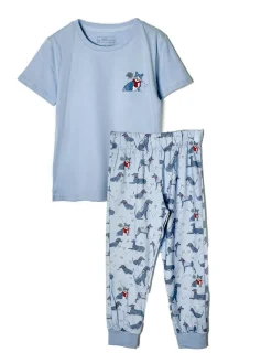 Pijama Jersey Manga Corta Kids (2 Piezas)