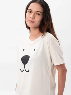 Pijama Short Estampado Perro (2 Piezas)
