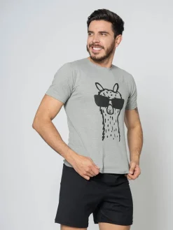Pijama Short LLama