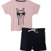 Pijama Short Llama (2 piezas) Kids