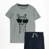 Pijama Short Llama Kids