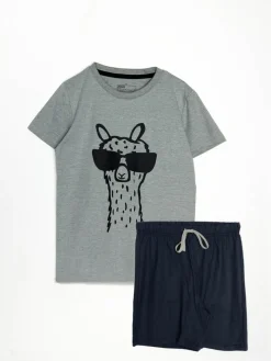 Pijama Short Llama Kids