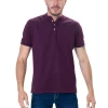 Polo Henley Pique