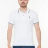 Polo Slim Aplique Logo