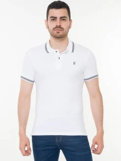 Polo Slim Aplique Logo