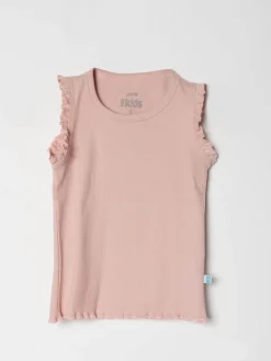 Top Vuelo Encarrujado Kids Rosado