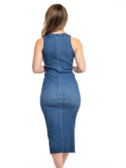 Vestido Tank Garment Dyed