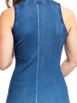 Vestido Tank Garment Dyed